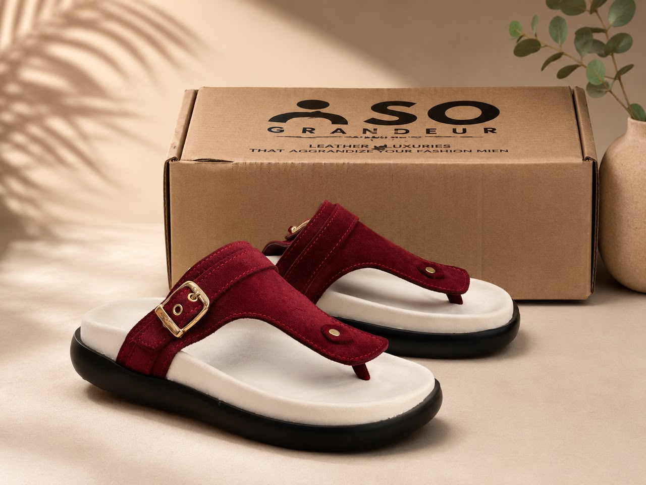 Buckle Cover Slippers - Mix Colors